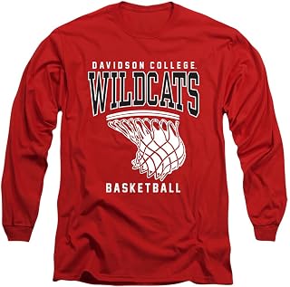 Davidson College Official Basketball Hoop Unisex Adult Long-Sleeve T Shirt