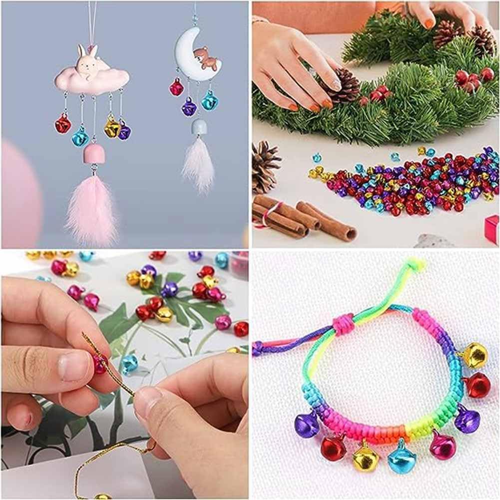 50 Pièces Clochettes, Clochettes Grelots en étal, Petites Clochettes 50 Pièces Clochettes, Clochettes Grelots en étal, Petites Clochettes