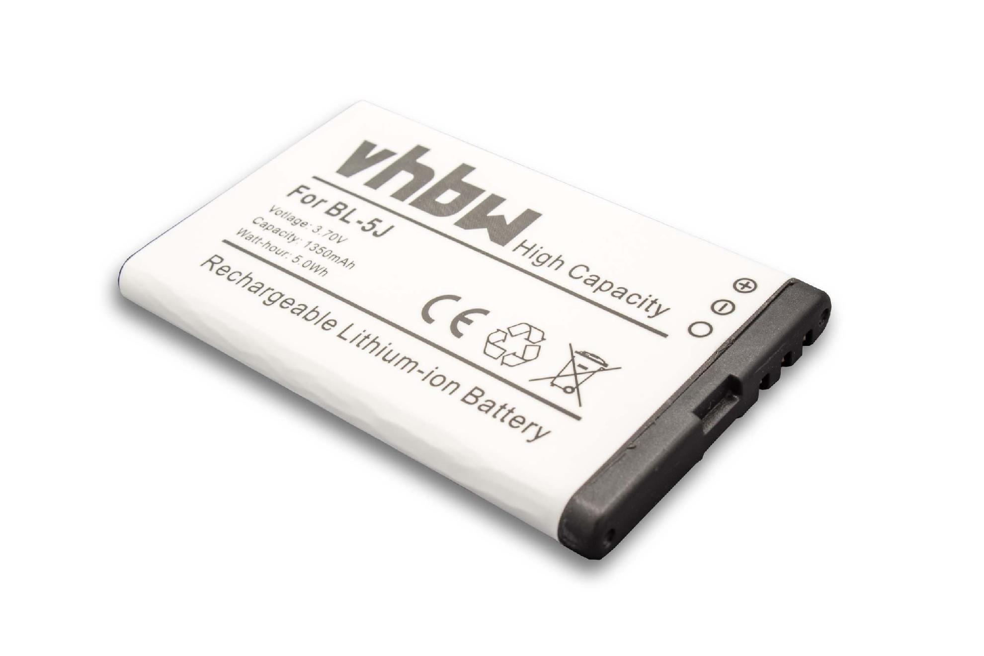 Batteria Compatibile Con Yealink W73P, W73H, W53H – 900mAh, 3.7V, Sostituisce YLLP523446C1010CTM, Lunga Durata