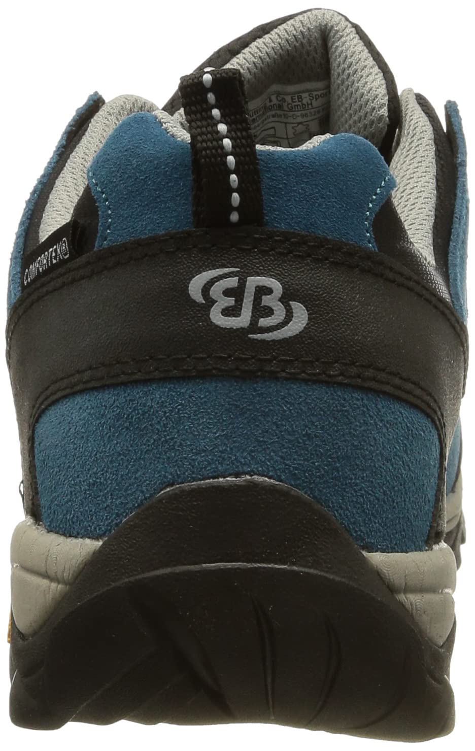Brütting Chaussures Basses de Trekking et de randonnée Mount Bona Low pour Homme, Bleu, 36 EU