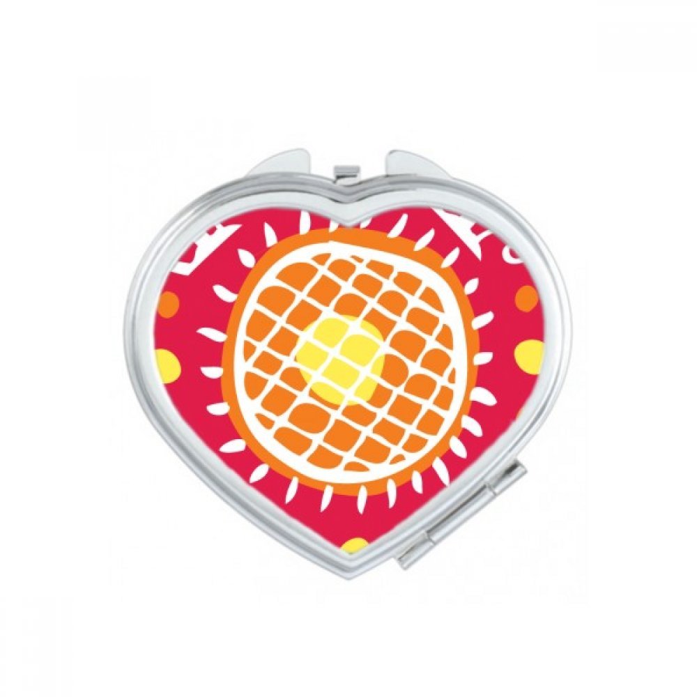 Miroir de poche tournesol mexique portable anti-rayures