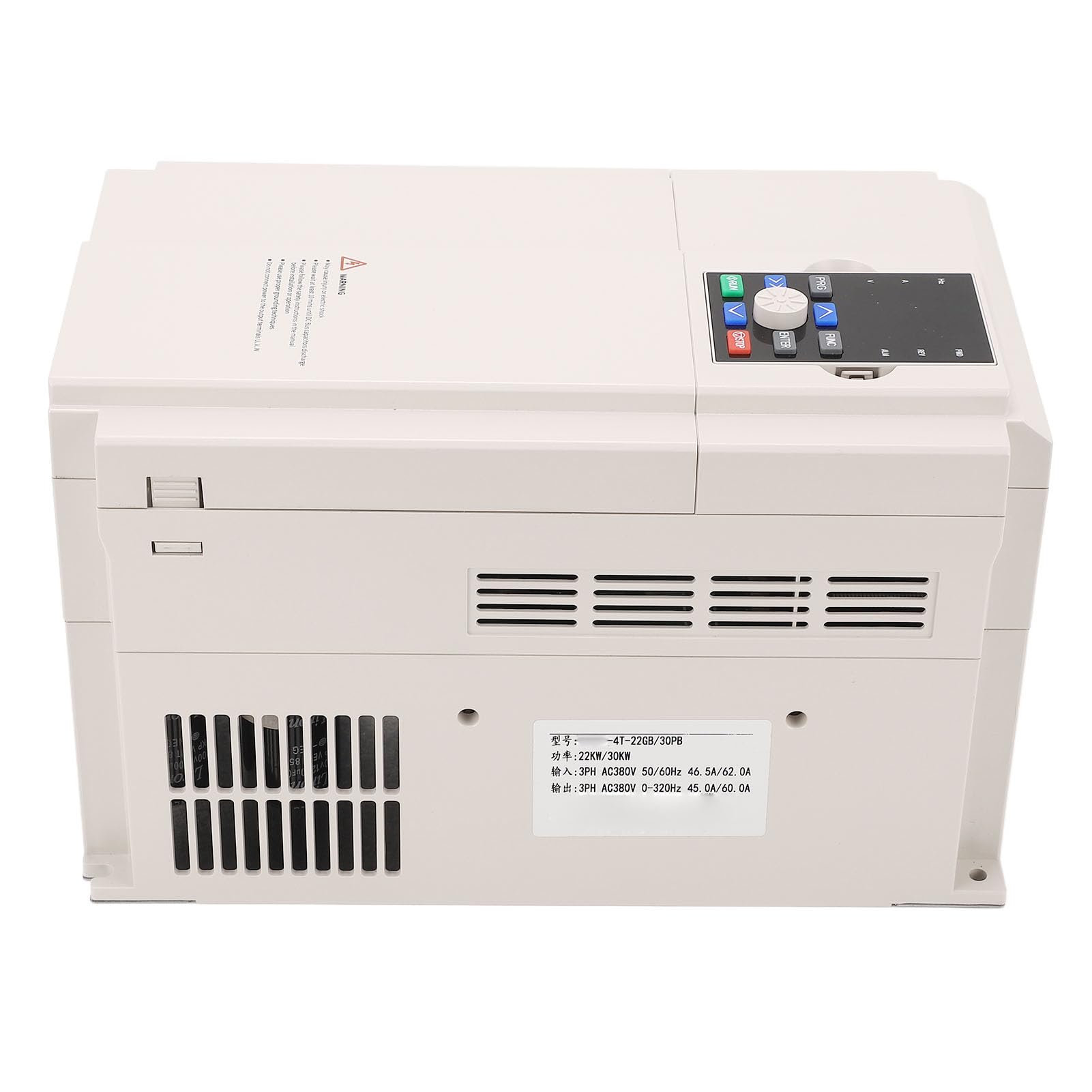 Convertitore Trifase-trifase Convertitore Trifase-trifase, Inverter VFD Regolatore di velocità Inverter VFD Variabile 380 V per 22 KW o 30 KW 46,5 A o 62,0 A