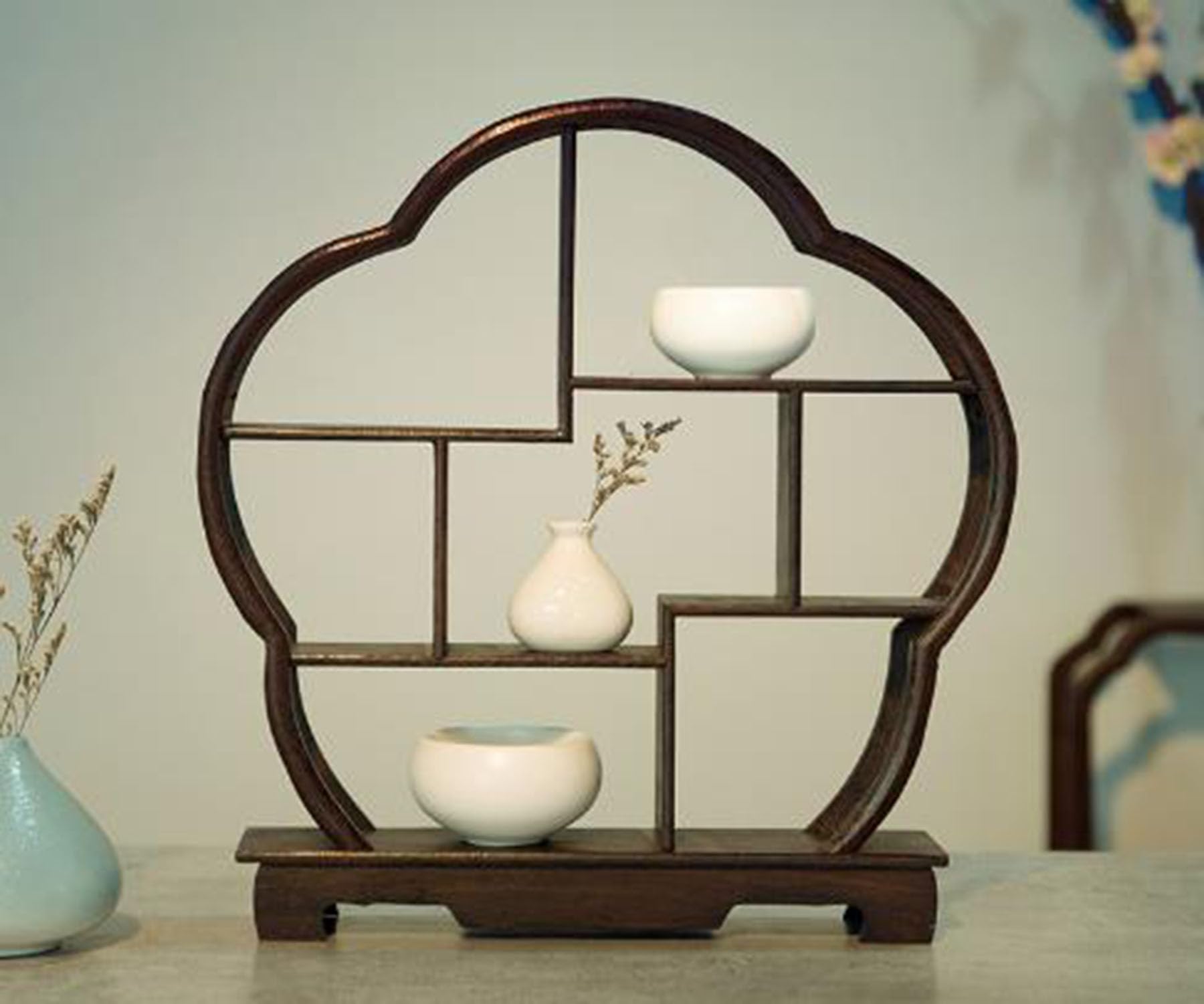 Amazon.com: Palmetto Housewares Traditional Asian Antique Shelf 8
