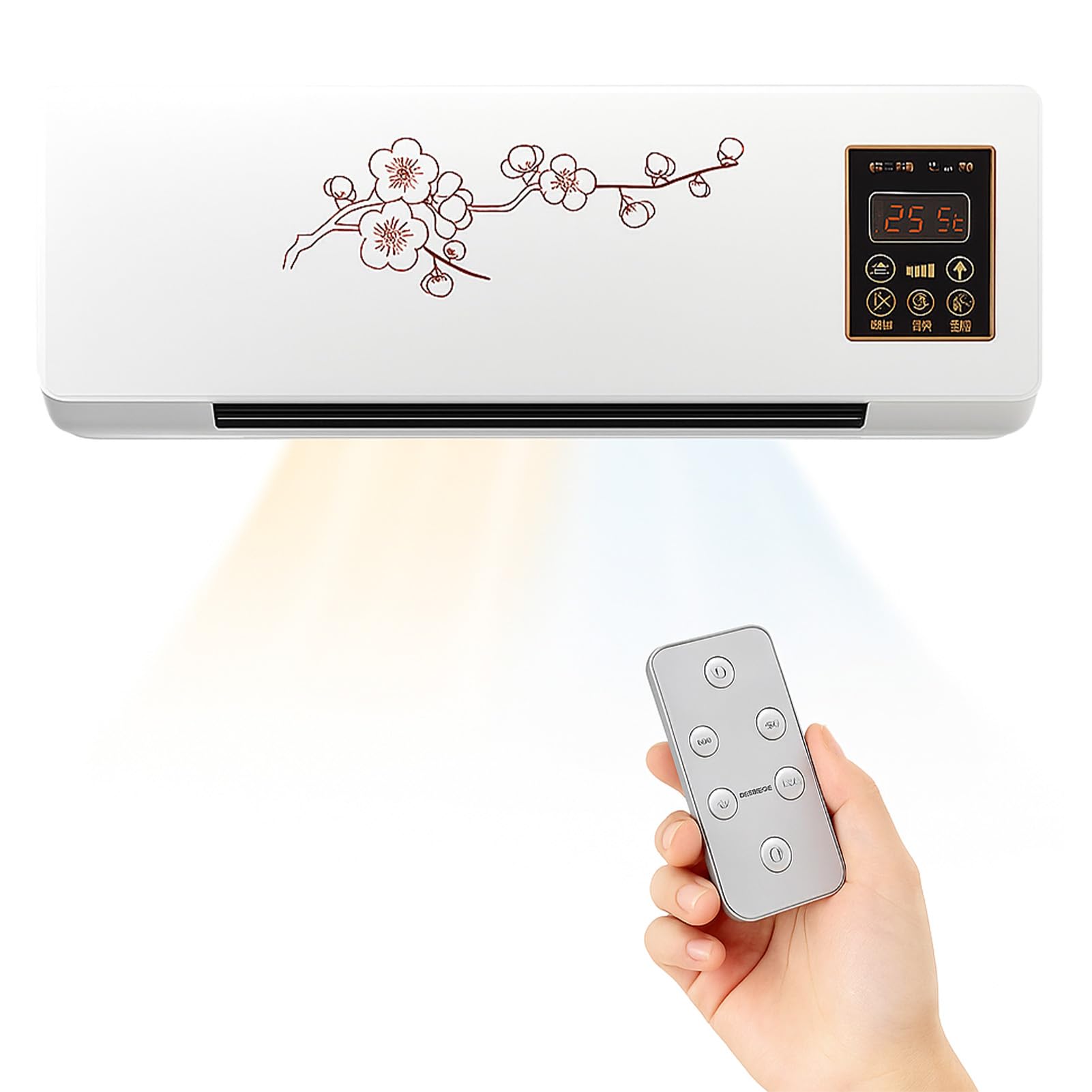 Aire acondicionado eléctrico portátil 2 en 1, aire