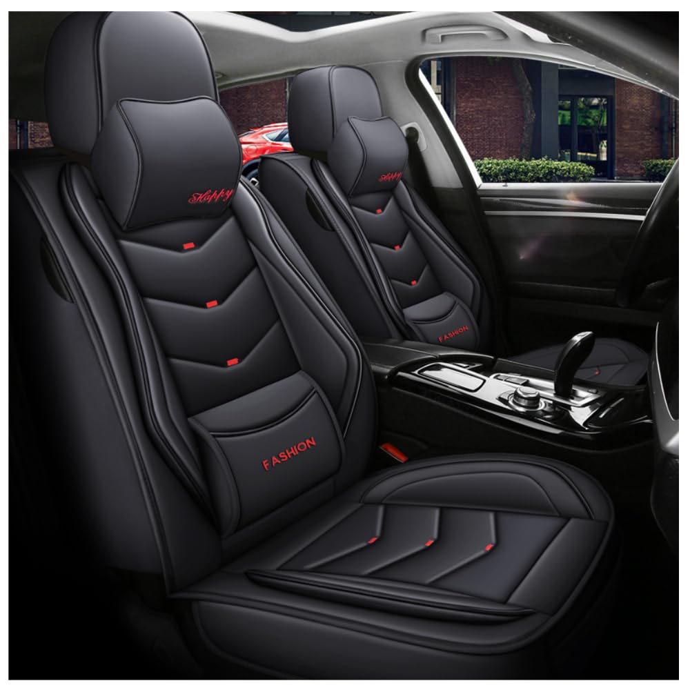 pokrowce na siedzenia samochodowe są odpowiednie dla Jeep Commander Limited (K8) (XK)/Limited T270(H6)/Limited TD380 4 × 4 (H6)/Overland (XK) pokrowce/akcesoria samochodowe, czarne
