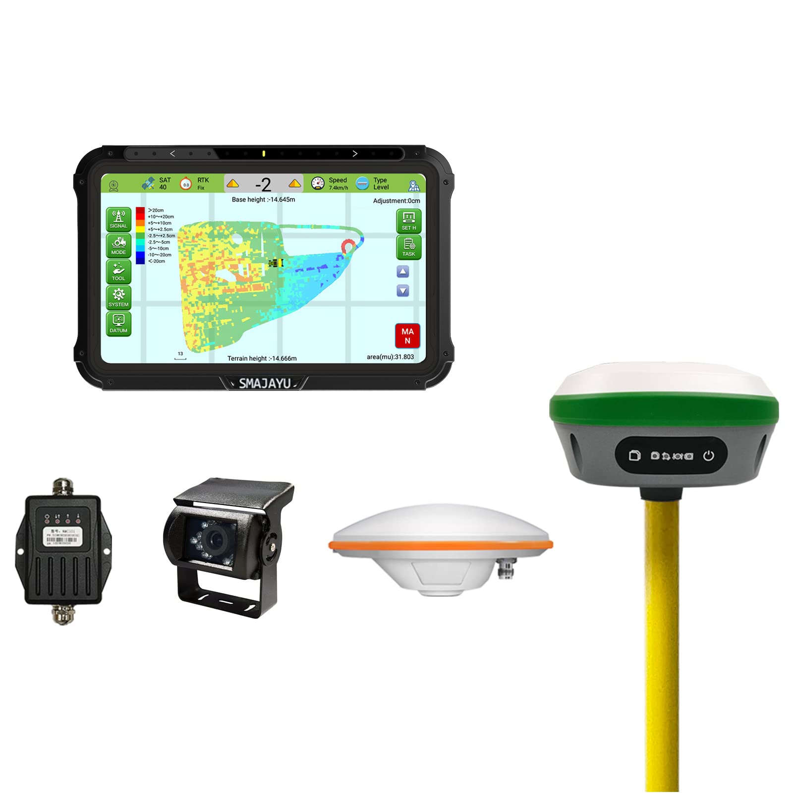 SMAJAYUJYL20 Tractor GPS GNSS Land Leveling System
