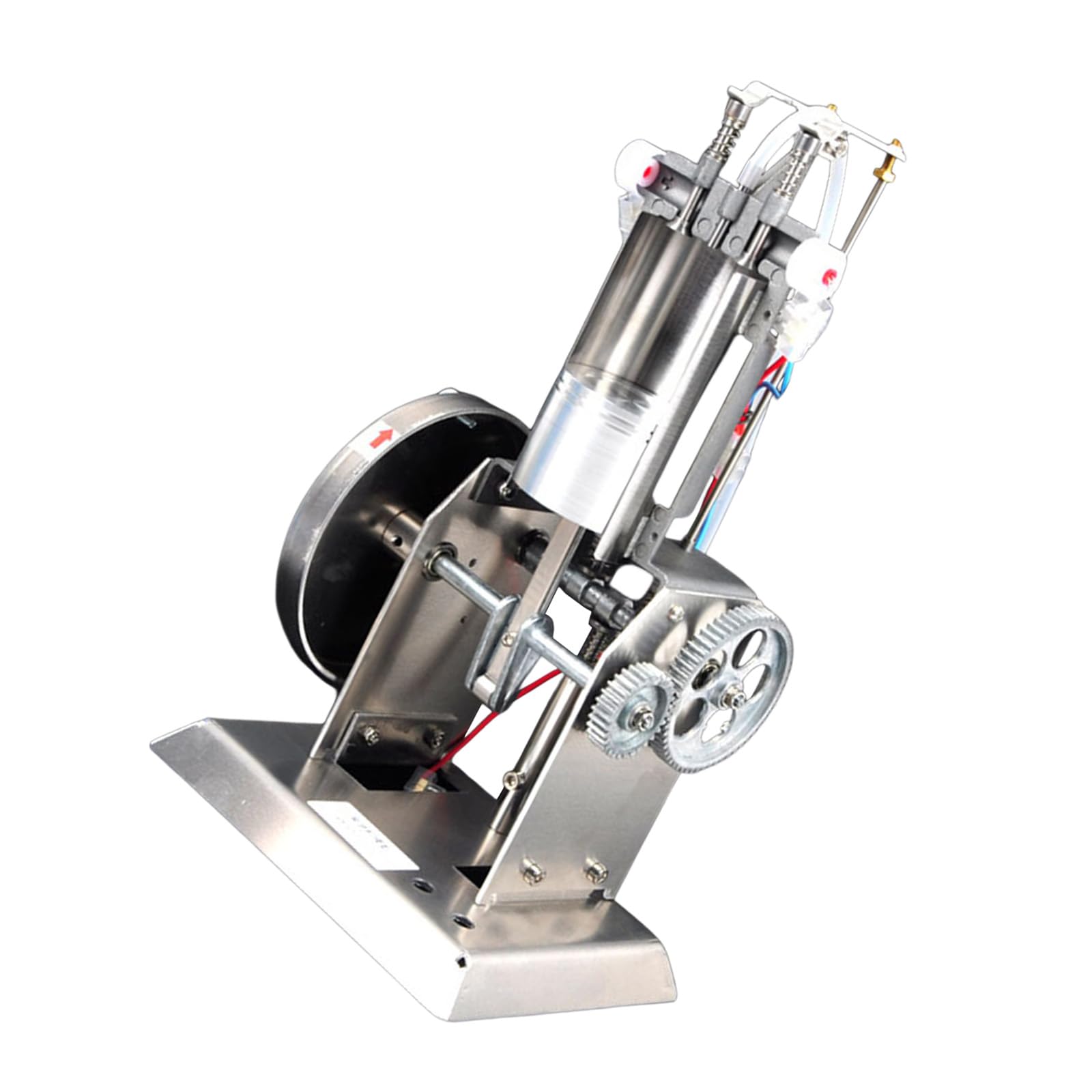 Modelo de motor mecánico mecánico, demostraciones realistas, herramientas de enseñanza de física para laboratorios de ciencias, combustión interna que funciona