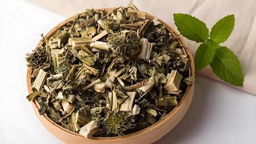 Miniatura 4 de Sweet post President Brand Motherwort Herb - Hierba de 1 libra, nuevo empaque, hierba de agripalma, Yi Mu Cao, 16 onzas