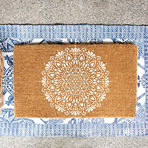 Harmony Mandala Stencil Template - Reusable Stencil For Painting Mandala Designs #TOP4