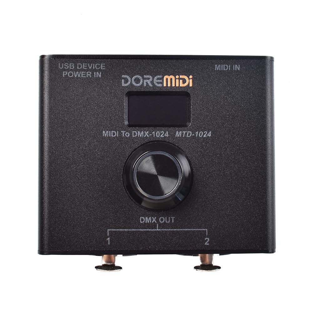 Amazon.com: DOREMiDi MIDI To DMX Controller (MTD-1024) Can Convert