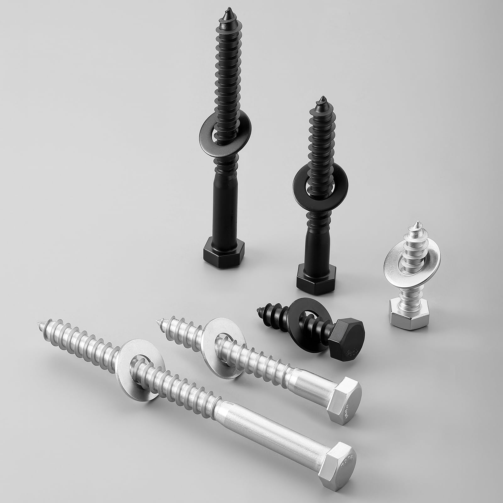 Stainless Steel Lag Screws - 12 Sets, FREE SHIPPING -6