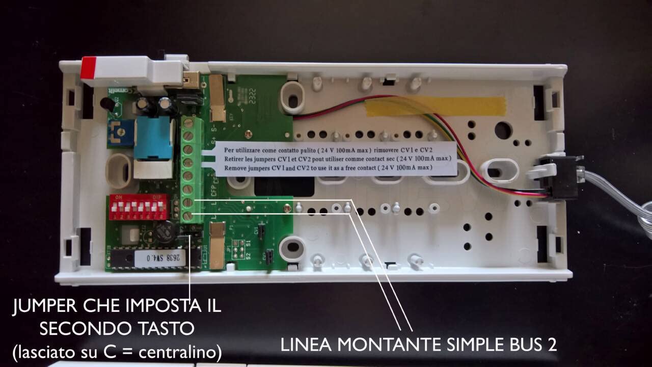 Comelit 2638 Interphone mounted on a wall