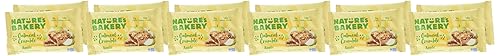 Nature's Bakery Barras de avena Crumble Bars, manzana, fruta real, veganas, sin OMG, barra de desayuno, 1 caja con 12 paquetes individuales (12