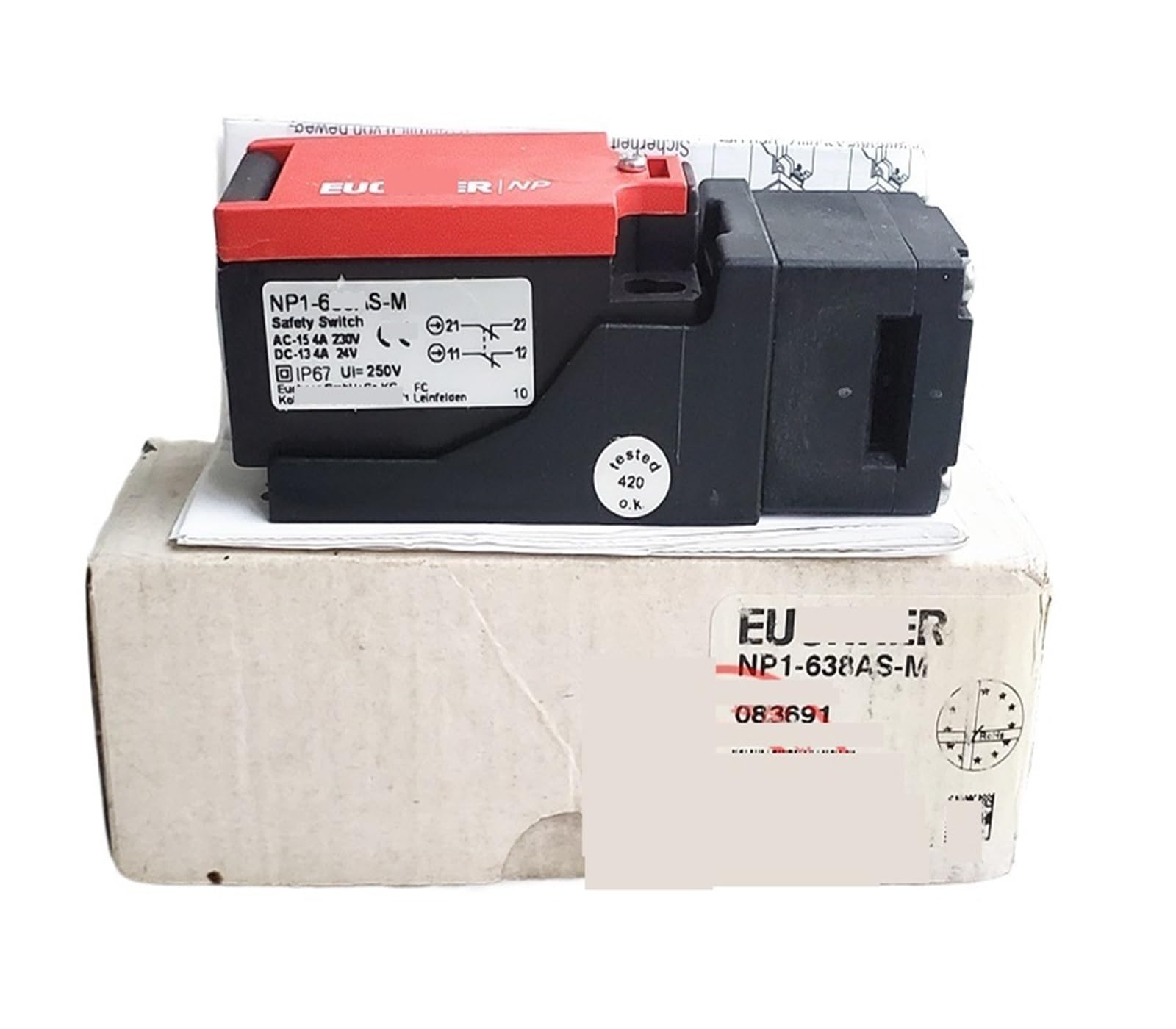 Interruptor de seguridad NP1-638AS-M NP1-648AS-M Interruptor de seguridad