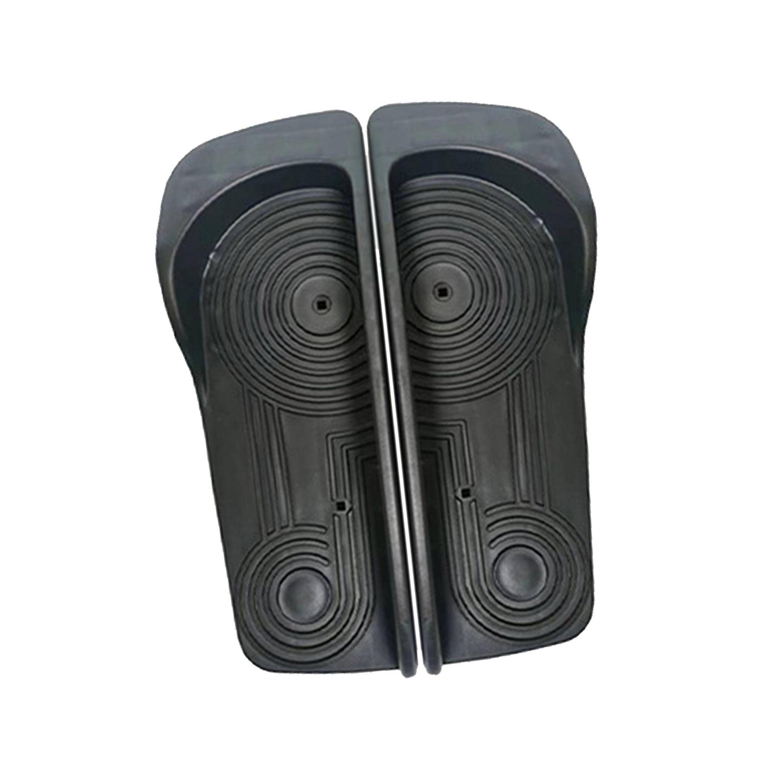 UJEAVETTE 2X Rowing Machine Elliptical Machine Foot Pedals for Home Gym Uneven Bottom