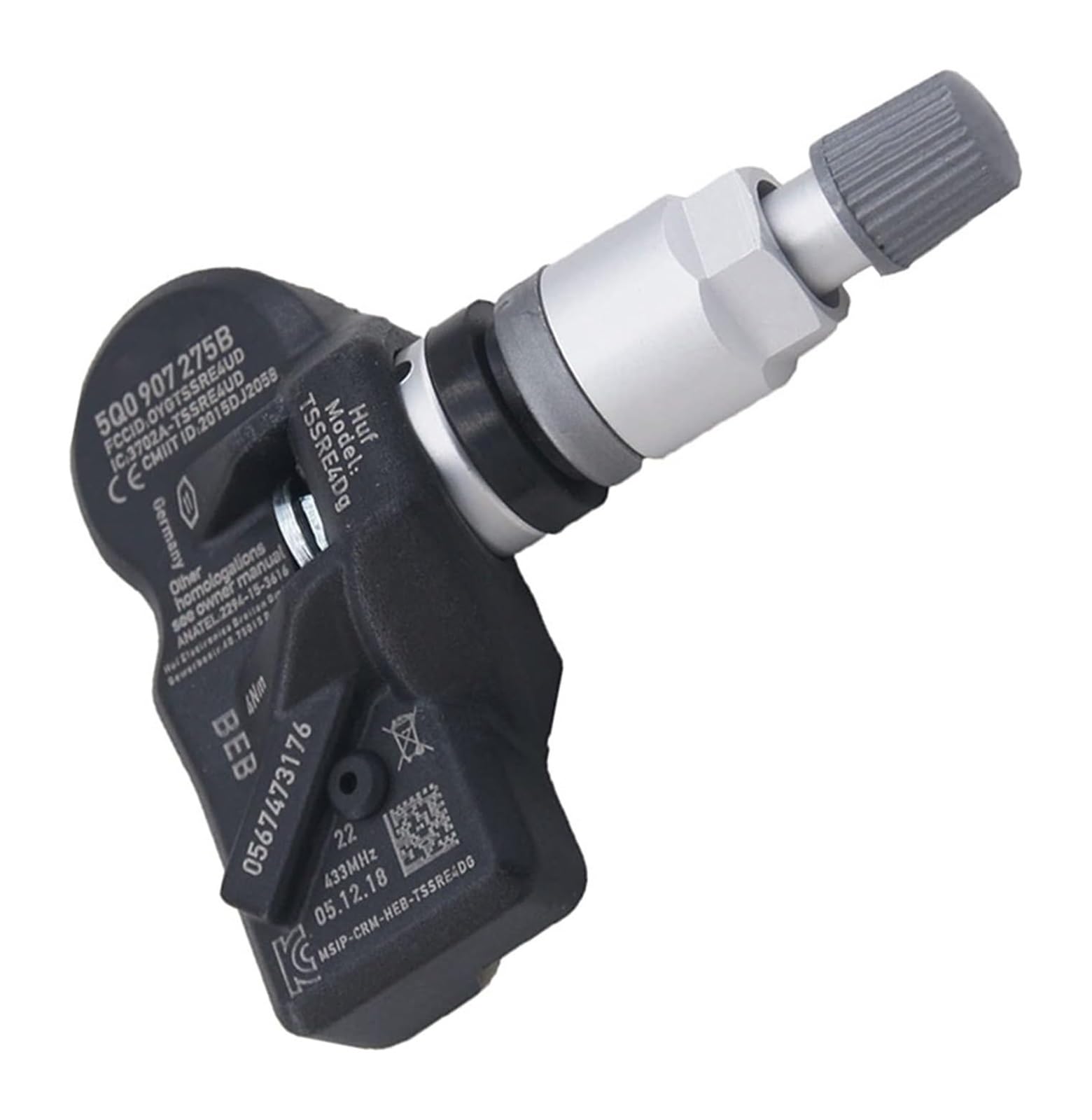 Sensor Presión Neumáticos Coche para A&UDI Sistema De Sensores De Control De Presión De Neumáticos TPMS 5Q0907275