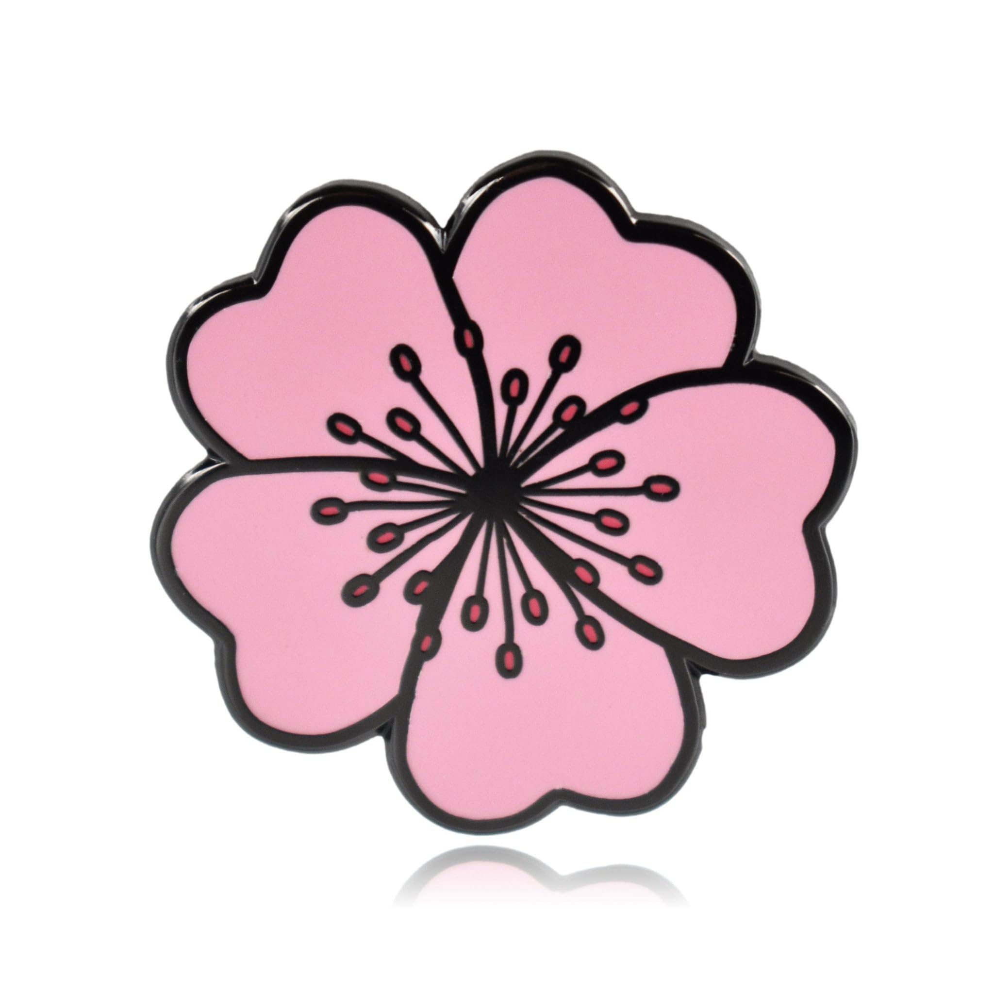 Clayton Jewelry Labs Cherry Blossom Flower Hard Enamel Pin