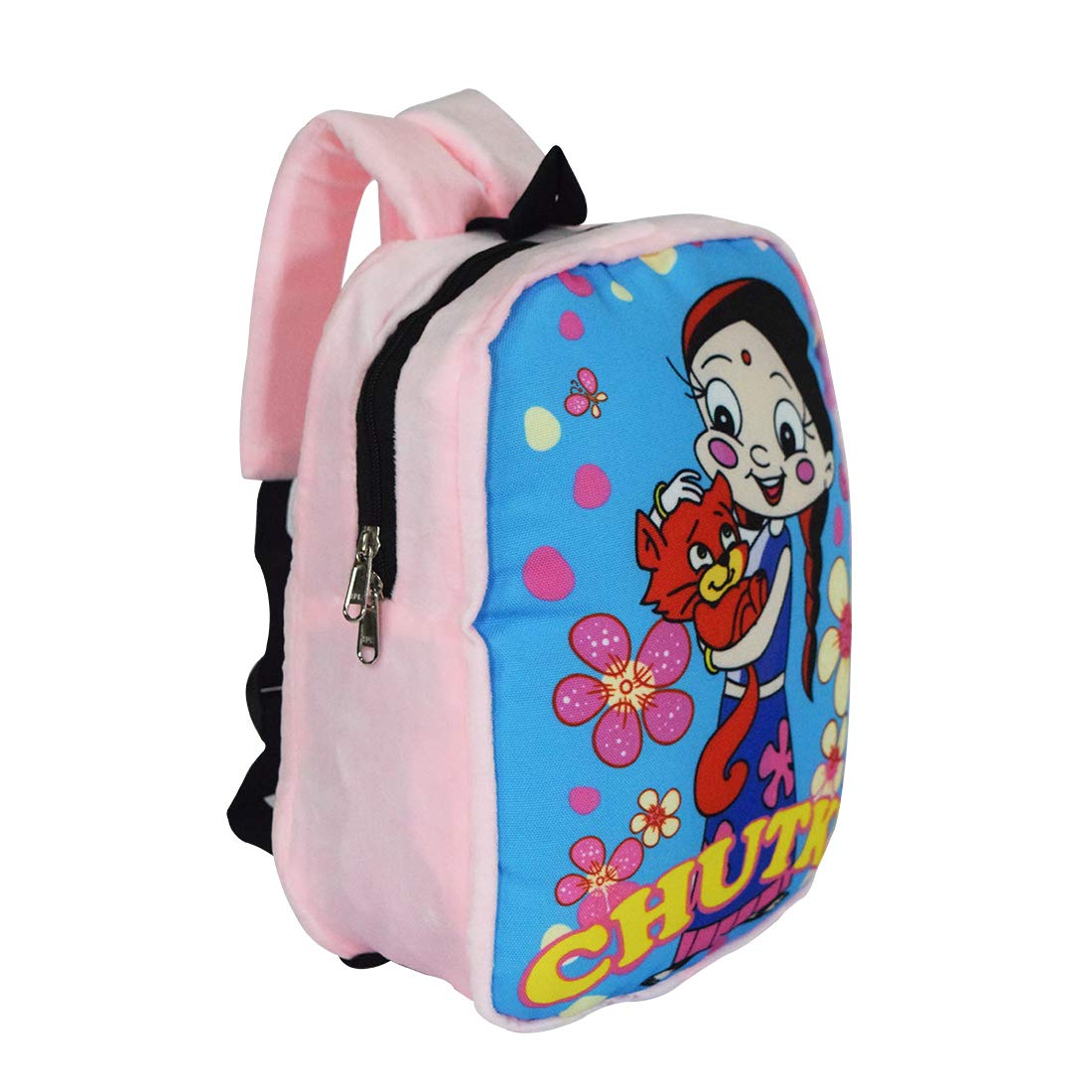 Chhota Bheem Chutki Plush Bag -13inch Light Pink Stylish Soft Bag - Image 3 thumbnail