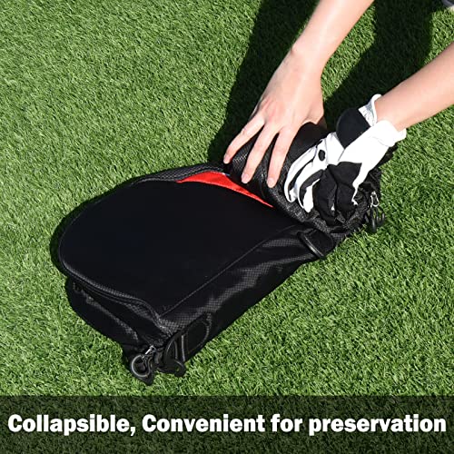 Lzfan Golf Bag For Men, Golf Travel Bags For Airlines Driving Range, Golf Club Carry Bags Lightweight Foldable Waterproof Small Sunday Womens Golf Bag #TOP6