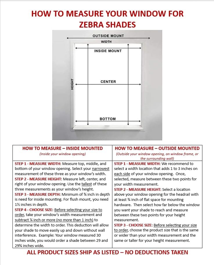 Miniatura 4 de ARLO BLINDS Zebra - Persiana enrollable con filtro de luz, inalámbrica, 28.5 pulgadas de ancho x 60 pulgadas de alto, color blanco sencillo,