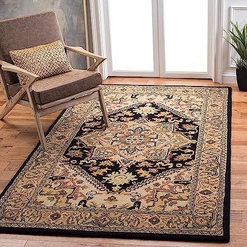 Image of Carpet Mahal Handmade Handwoven Tufted Made of 100% Soft Blended Wool Export Quality Carpets with 1 Inch Thickness (7x10 Feet) Color Multi