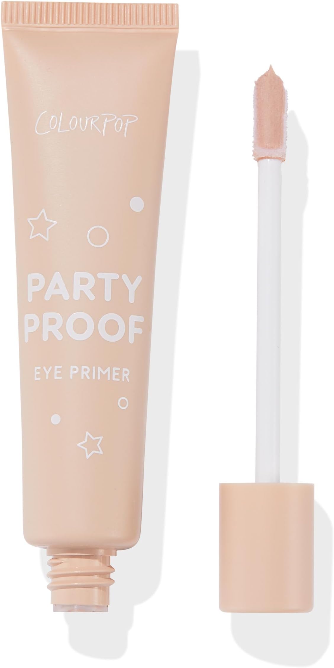 ColourPop Party Proof Eye Primer - Translucent Eyeshadow Primer for Long-Lasting Eye Makeup - Preps Skin for Smooth Makeup Application - Translucent (0.42 oz)