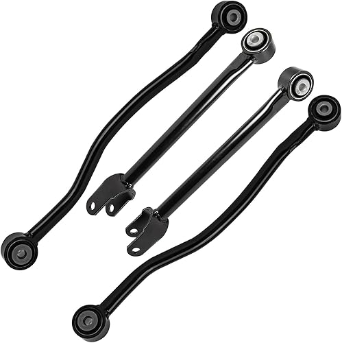 Miniatura 42 de Detroit Axle - Kit de brazos de control frontal RWD para Chrysler 300 Dodge Challenger Charger Magnum, 2 brazos de control superiores 2 rótulas