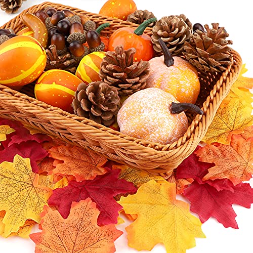 166Pcs Halloween zucche Artificiali Set di