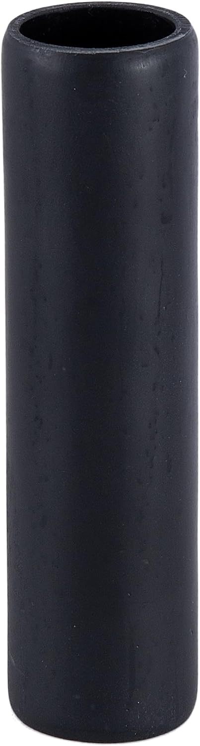 B&P Lamp® 4 Inch Flat Black Polyresin Candle Cover - Candelabra Size