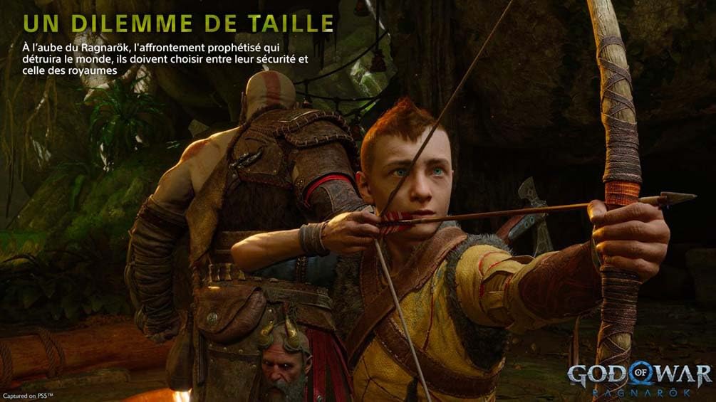 Sony, God Of War Ragnarök PS5, Jeu d'Action-Aventure, Édition Standard, Version Physique avec CD, En Français, 1 joueur, PEGI 18, Pour PlayStation 5