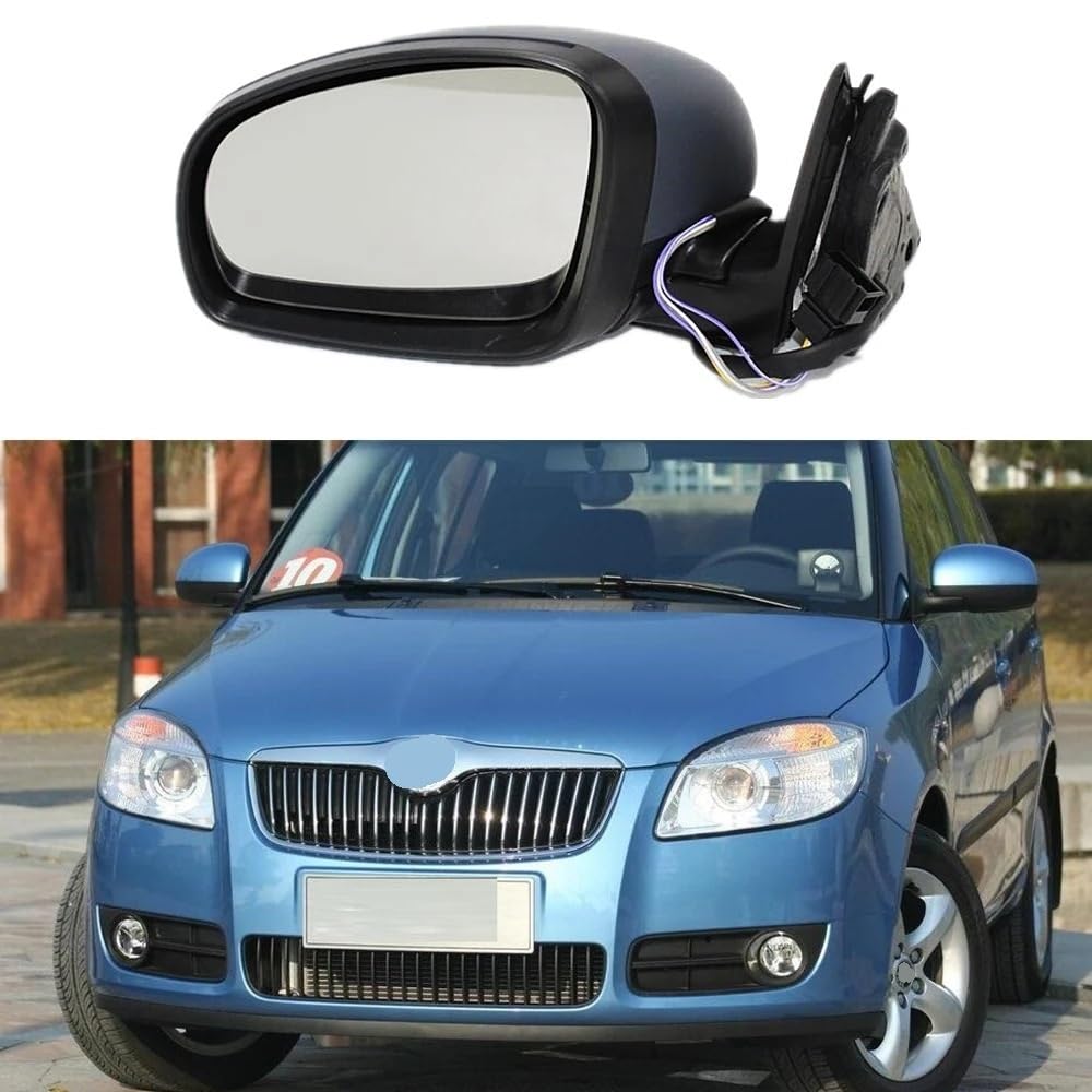 Rétroviseur électrique gauche Skoda Fabia MK2 contre angle mort - 6