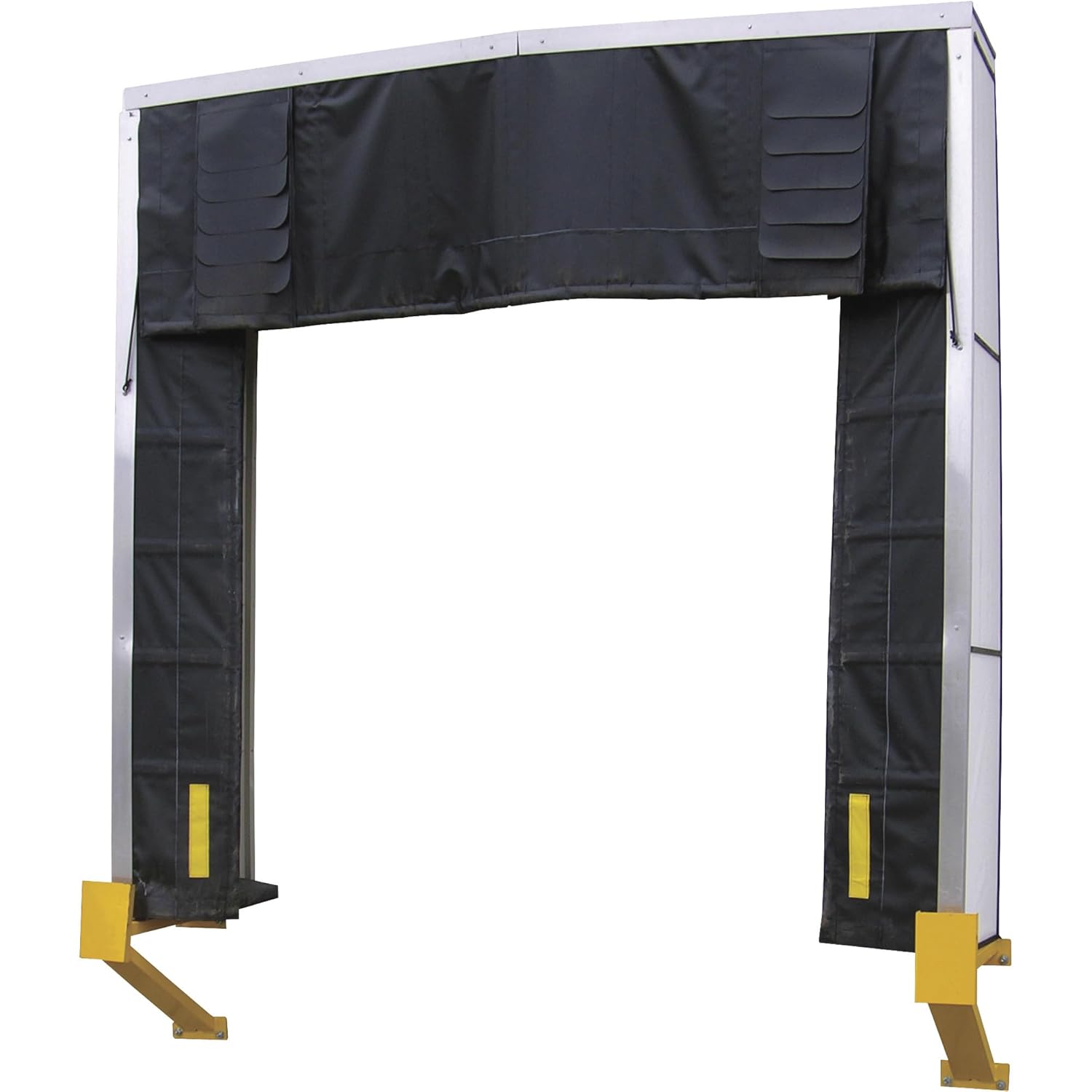 Vestil D-750-30 Vinyl Dock Shelter 30 In. 11 Ft. x 10.5 Ft. Black