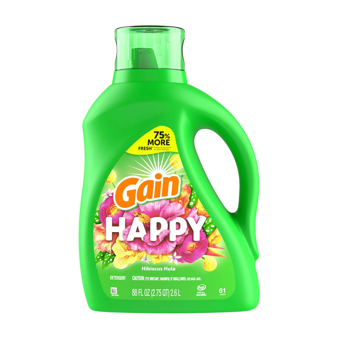 Amazon | Gain (ゲイン) Happy Liquid Laundry Detergent 88oz/2600ml