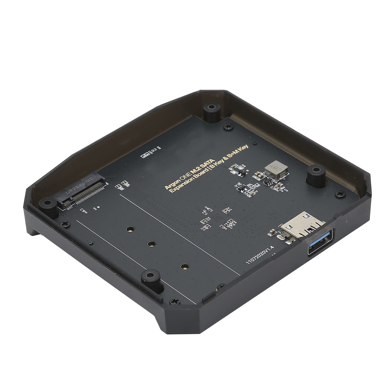 Karta rozszerzeń M.2 dla 4B Obudowa USB3.0 na dysk SSD SATA Szybkie rozwiązanie pamięci masowej Kompatybilne z dyskami M.2 2280 2260 2242 2230 Materiał ABS + PCB