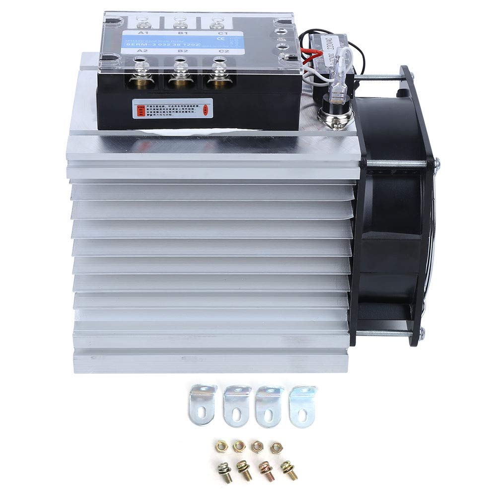 Buy ThreePhase Solid State Relay 220VAC SSR Solid State Relay with