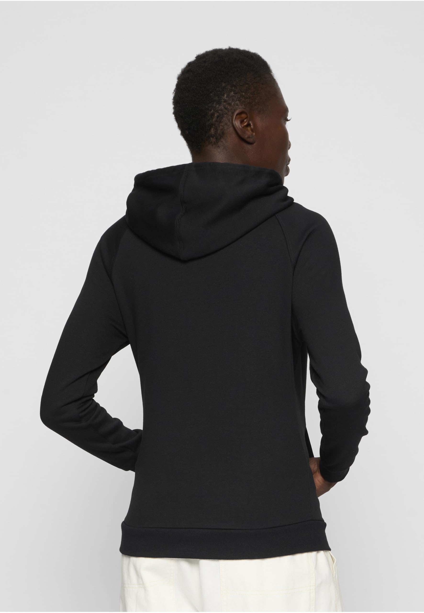 Urban Classics Ladies Raglan High Neck Mujer Sudadera con Capucha Negro Regular