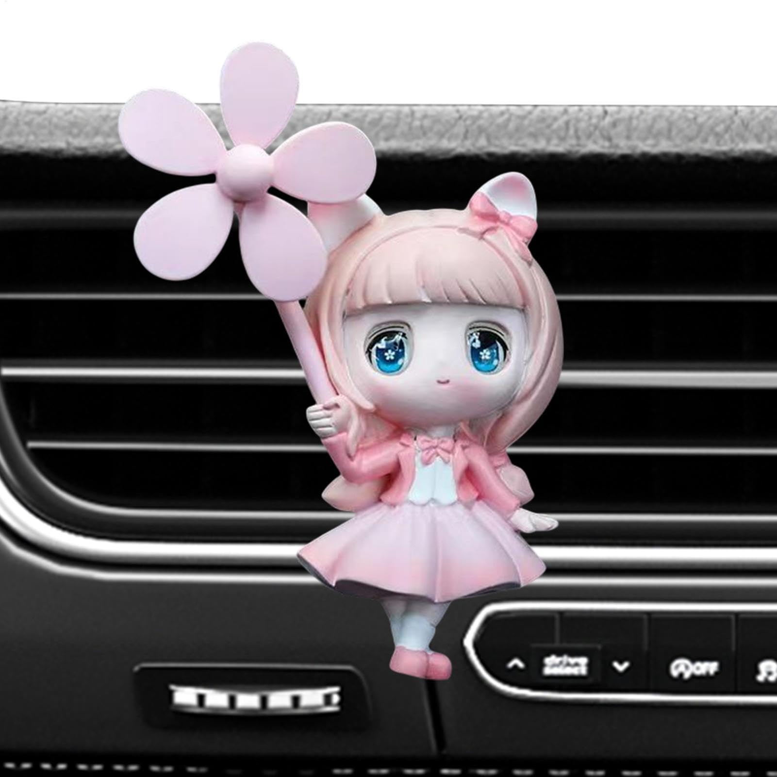 Nixiara Cute Car Air Vent Clips, Cartoon Car Air Fresheners Ventilation Clips - Air Outlet Automotive Cartoon Sent Diffuser Freshener,Exquisite Adjustable Car -Fragrance Decoration for — view 8