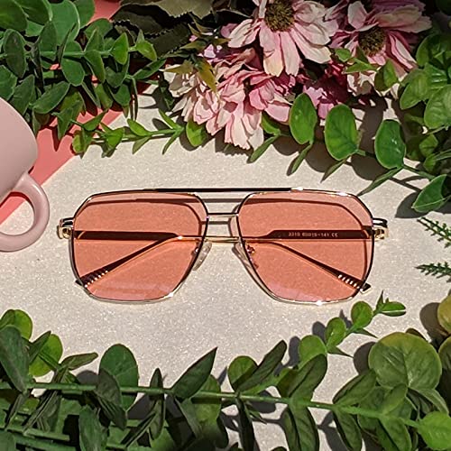 Retro Aviators 70s Sunglasses Men Women Designer Aviator Polarized Oversized Square Glasses3