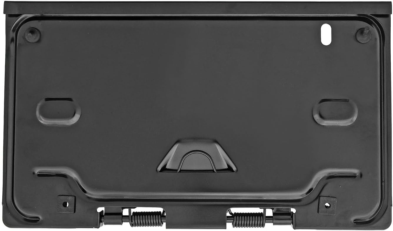 JEGS 79981 Rear License Plate Bracket/Fuel Door 1964-1965 Chevy Chevelle El Cami