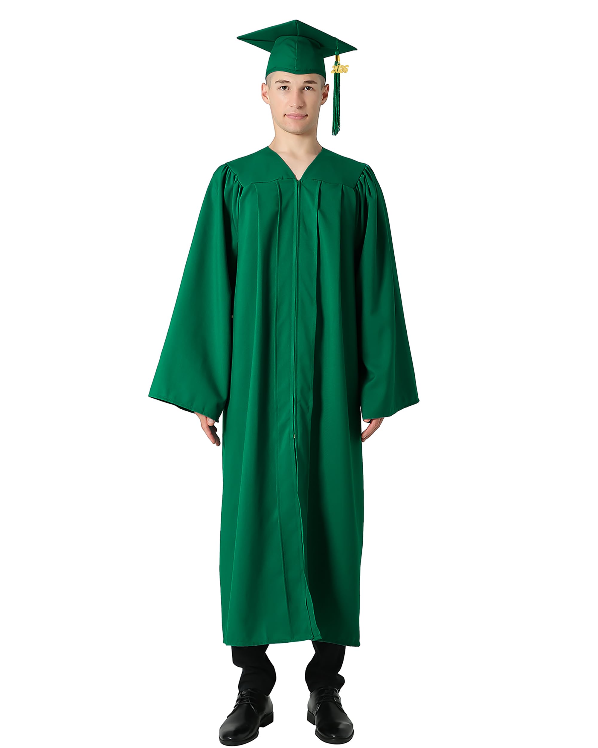 Snapklik.com : GraduationMall Matte Graduation Gown Cap Tassel Set 2026 ...