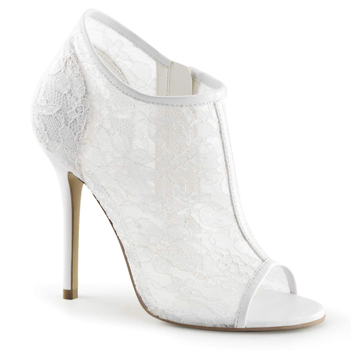 Pleaser Womens Amu56 blc-ms Ankle Bootie