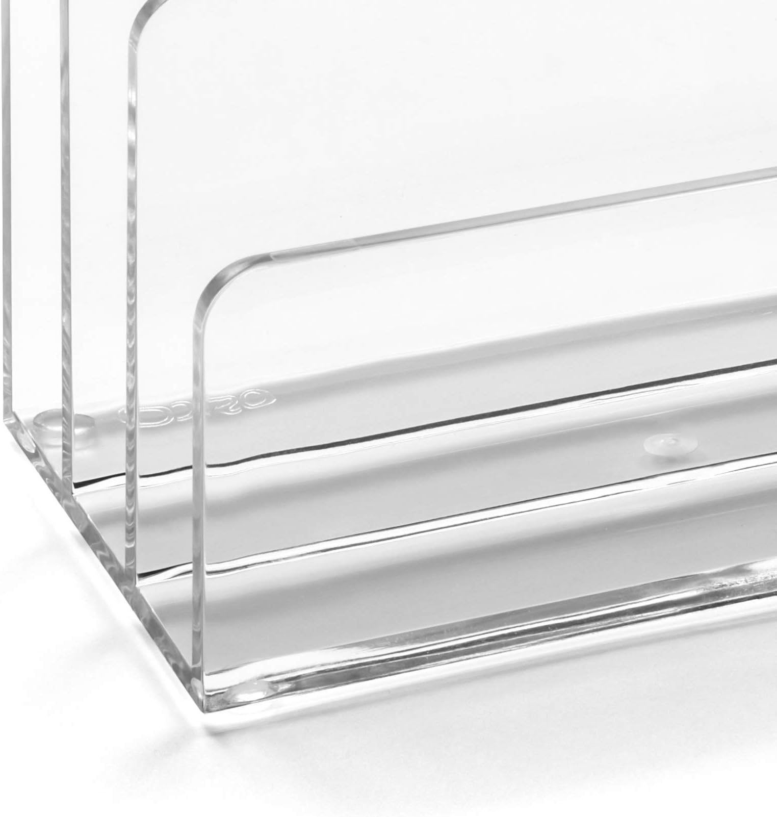 OSCO TS-120394 Acrylic Letter Holder, 80mm x 160mm x 110mm, Clear,ALH1