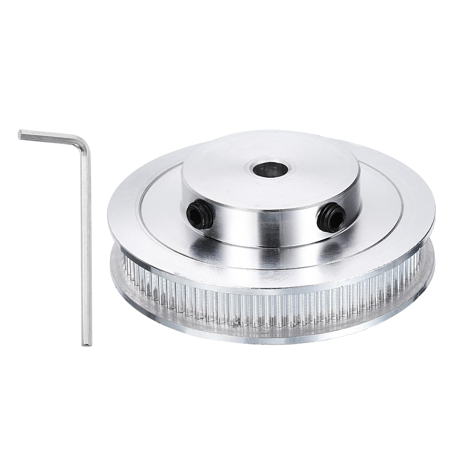 16-Zahn Synchronrad Aluminium 6mm Bohrung – Für 3D-Drucker & CNC Maschinen, 2 Stück