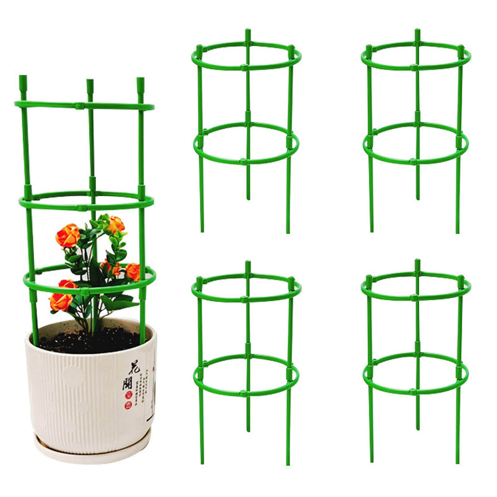 8-Pack Tomato Plant Supports, Plant Supports, Garden Plant Supports,Adjustable Height Garden Support