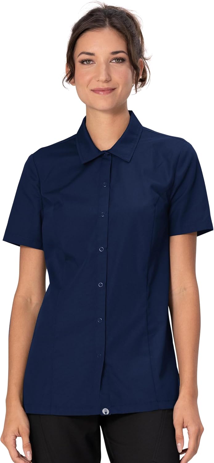 Chef Works Womens Durham Snap Work Shirt