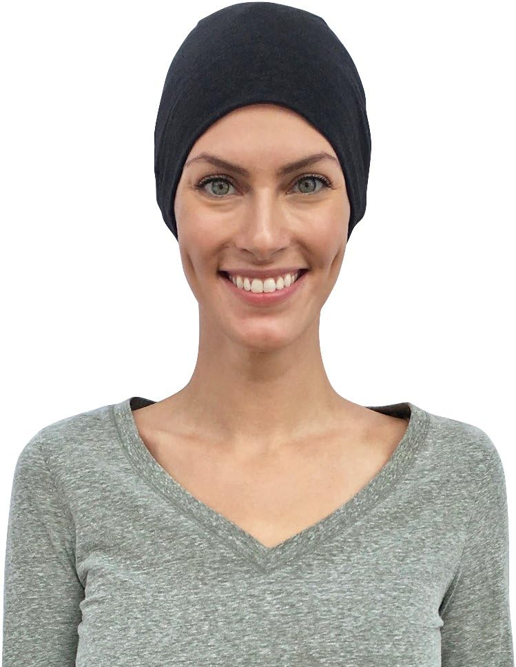 Cate & Levi Cancer Hat, Chemo Caps Made in Canada, 100% Organic Cotton, Cancer and Sleep Headwear and Hats