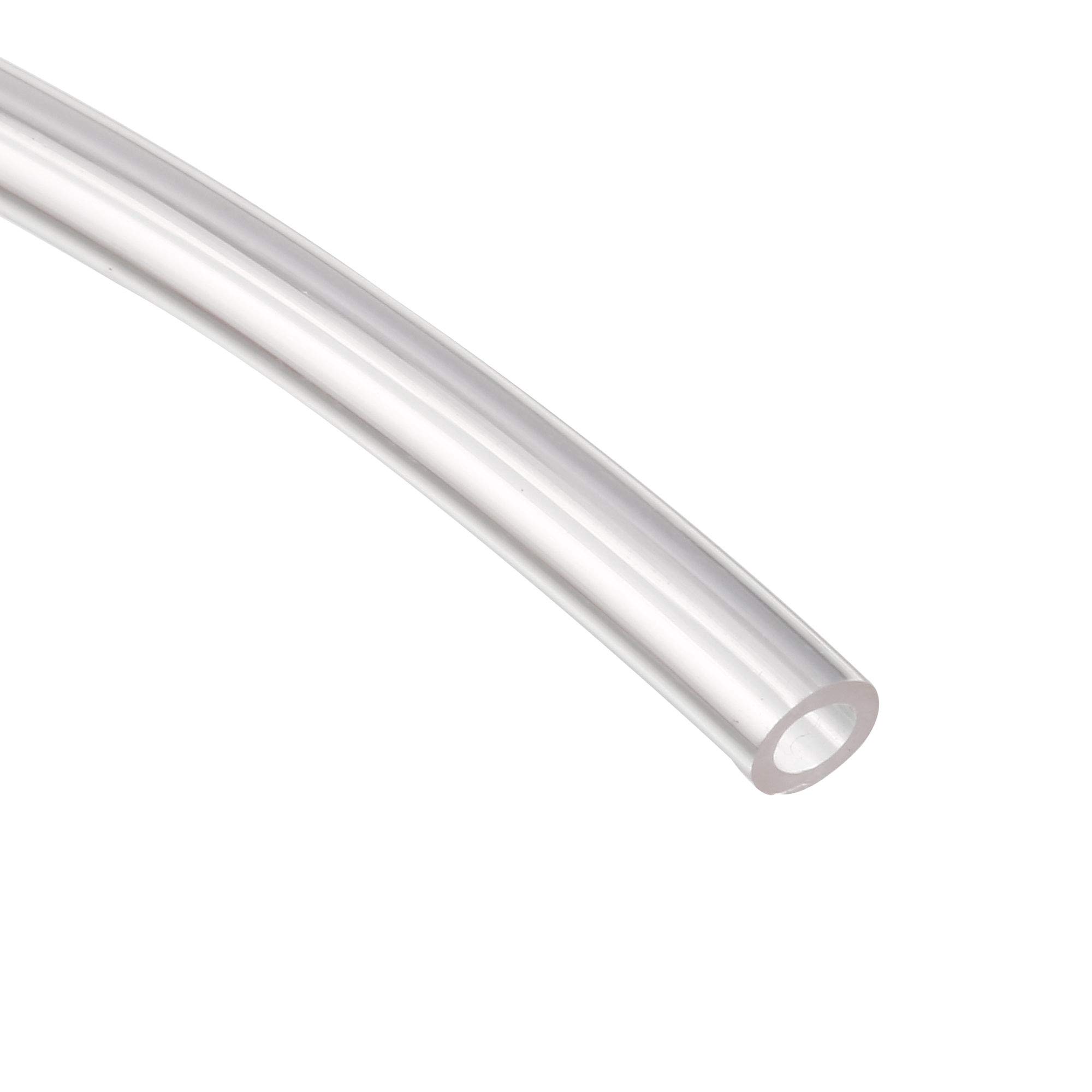 Tuyau En Nylon Transparent 5 M - 4 Mm Extérieur, 2 Mm Intérieur - Pour Air, Eau, Frein, Systèmes Pneumatiques - Résistant à -35°C - 8