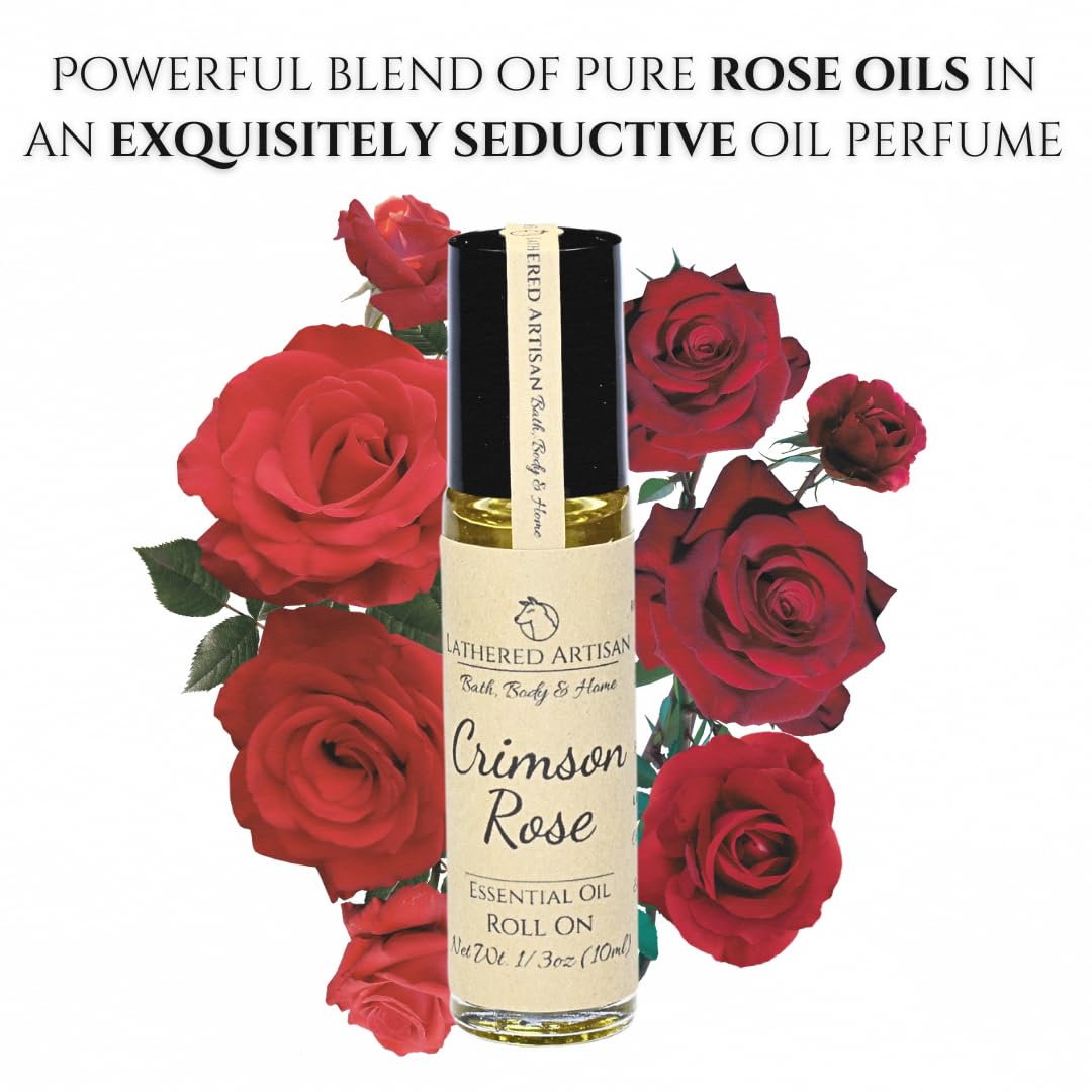 Amazon.com: Rose, Floral, Damask | Alcohol-Free | Crimson Rose