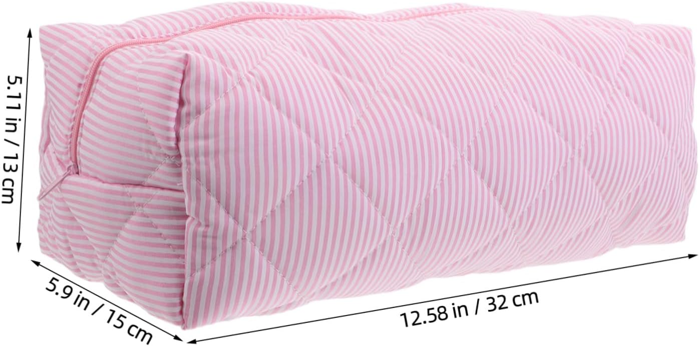 Gatuida Portable Hair Dryer Travel Case with Large Storage Capacity, Waterproof Cloth and Cotton Material, Multiple Pockets Organizer Bag for Daily Home Use and Bathroom