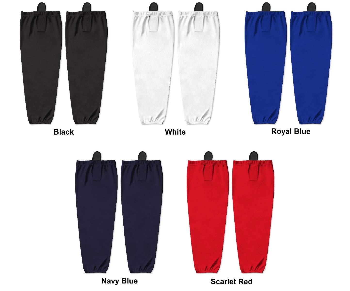 Champro Unisex HS1YWM Hockeysocken, weiß, M